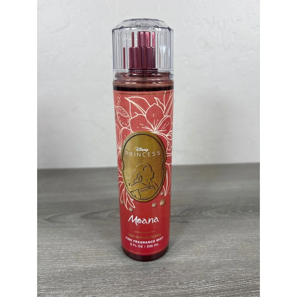 Bath & Body Works Disney Princess Moana Fine Fragrance Mist 8oz Coconut Plumeria